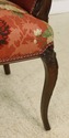 56809EC: Pair French Style Fireside Parlor Chairs 