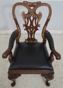 L69731: Set of 10 EJ VICTOR Georgian Mahogany Scro