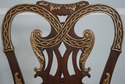 L69731: Set of 10 EJ VICTOR Georgian Mahogany Scro
