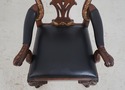 L69731: Set of 10 EJ VICTOR Georgian Mahogany Scro