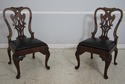 L69731: Set of 10 EJ VICTOR Georgian Mahogany Scro