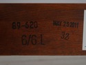 69686: STICKLEY King Size Mission Oak Arts & Craft