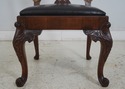 L69731: Set of 10 EJ VICTOR Georgian Mahogany Scro