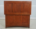 69689: STICKLEY Mission Oak Arts & Crafts Flip Bla