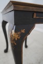 F69747: Vintage Chinoiserie Decorated Glass Top Oc