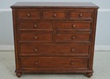 69725: ETHAN ALLEN Cherry Finish 9 Drawer Bedroom 