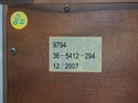 69725: ETHAN ALLEN Cherry Finish 9 Drawer Bedroom 