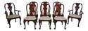 L69716: Set of 8 BAKER Historic Charleston Mahogan