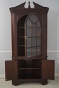 69714: Pair STICKLEY Chippendale Solid Mahogany Co