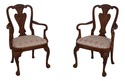 69760: Pair Of Burl Walnut George III Style Dining