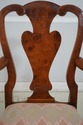 69759: Pair Of George III Style Burl Walnut Dining
