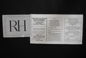 LF69727: RESTORATION HARDWARE 7 Piece Modern Dinin