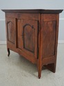 LF69773: French Antique Louis XV Fruitwood 2 Door 