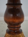 L69754: Italian Regency Round Black & Gold Inlaid 