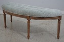 L69737: UTTERMOST Tufted Seat Weathered Wood Bed O