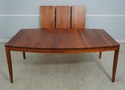 F65385EC: STICKLEY Cherry Dining Room Table w. 3 L