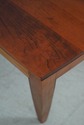 F65385EC: STICKLEY Cherry Dining Room Table w. 3 L