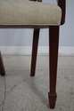 F65294EC: Pair BAKER Shield Back Mahogany Armchair