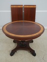 L65307EC: BAKER Round Banded Mahogany Dining Room 