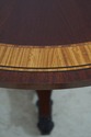 L65307EC: BAKER Round Banded Mahogany Dining Room 