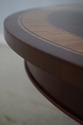 L65307EC: BAKER Round Banded Mahogany Dining Room 