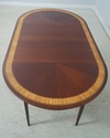 L65307EC: BAKER Round Banded Mahogany Dining Room 