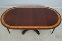 L65307EC: BAKER Round Banded Mahogany Dining Room 