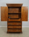 65101EC: HENREDON Charles X Burl Elm Bedroom Armoi