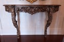 L62065EC: French Polychrome Painted Finish Console