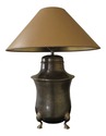 F31418EC: CHAPMAN Brass Footed Base Table Lamp w. 