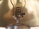 F31418EC: CHAPMAN Brass Footed Base Table Lamp w. 