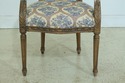 32503EC: French Louis XV Style Upholstered Open Ar