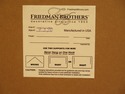 L44279EC: FRIEDMAN BROTHERS Gold Gilt #7390 Rectan