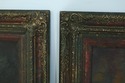 LF50723EC: Pair Framed Floral Oil Paintings On Can