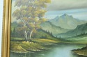 LF46616EC: BENGEL Artist Signed Framed Landscape O