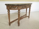 L48518EC: French Louis XVI Style Marble Top Consol