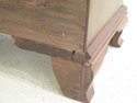 F48537EC: Restored Antique Chippendale Walnut High