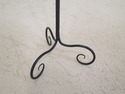 F48584EC: Hand Crafted Wrought Iron Tall Candlesti