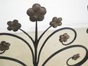 F48584EC: Hand Crafted Wrought Iron Tall Candlesti