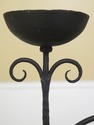 F48584EC: Hand Crafted Wrought Iron Tall Candlesti