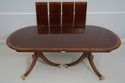 L66307: KINDEL Banded Mahogany Dining Room Table