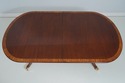 L66307: KINDEL Banded Mahogany Dining Room Table