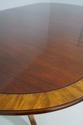 L66307: KINDEL Banded Mahogany Dining Room Table