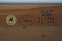 66696: STICKLEY Cherry Mission Style Dresser Mirro