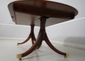 L66307: KINDEL Banded Mahogany Dining Room Table