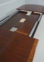 L66307: KINDEL Banded Mahogany Dining Room Table