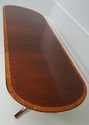 L66307: KINDEL Banded Mahogany Dining Room Table