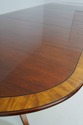 L66307: KINDEL Banded Mahogany Dining Room Table