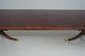 L66307: KINDEL Banded Mahogany Dining Room Table