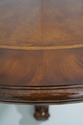 L66339: KARGES Round Inlaid Walnut Center Dining T